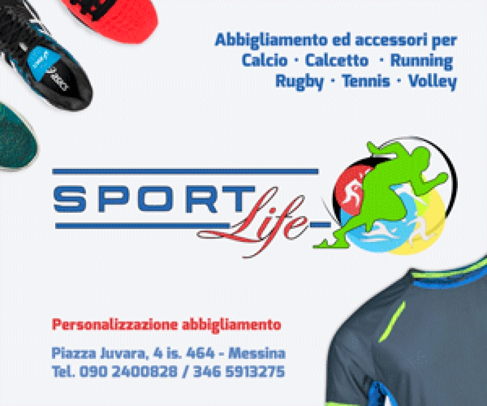 Il negozio "Sport Life" di Messina &egrave; Punto iscrizioni della V Scalata Patti-Tindari